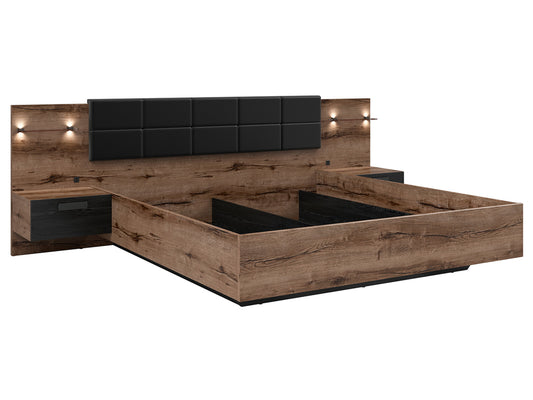 KASSEL BED 180 WITH STORAGE LOZ/180/B