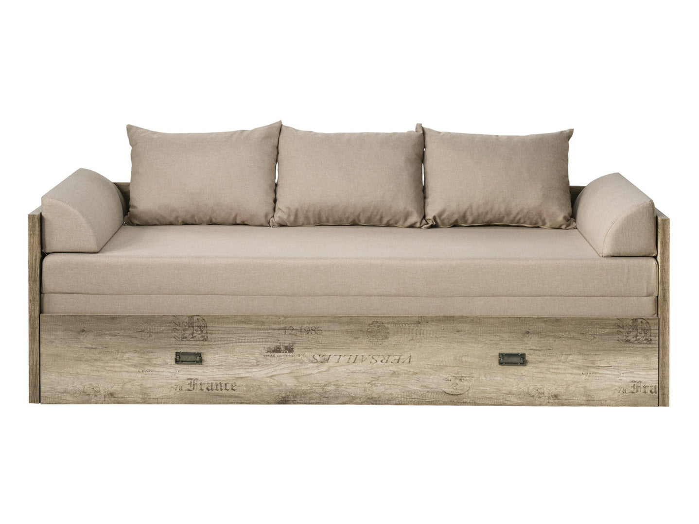 MALCOLM BED LOZ/80/160 + MATTRESS