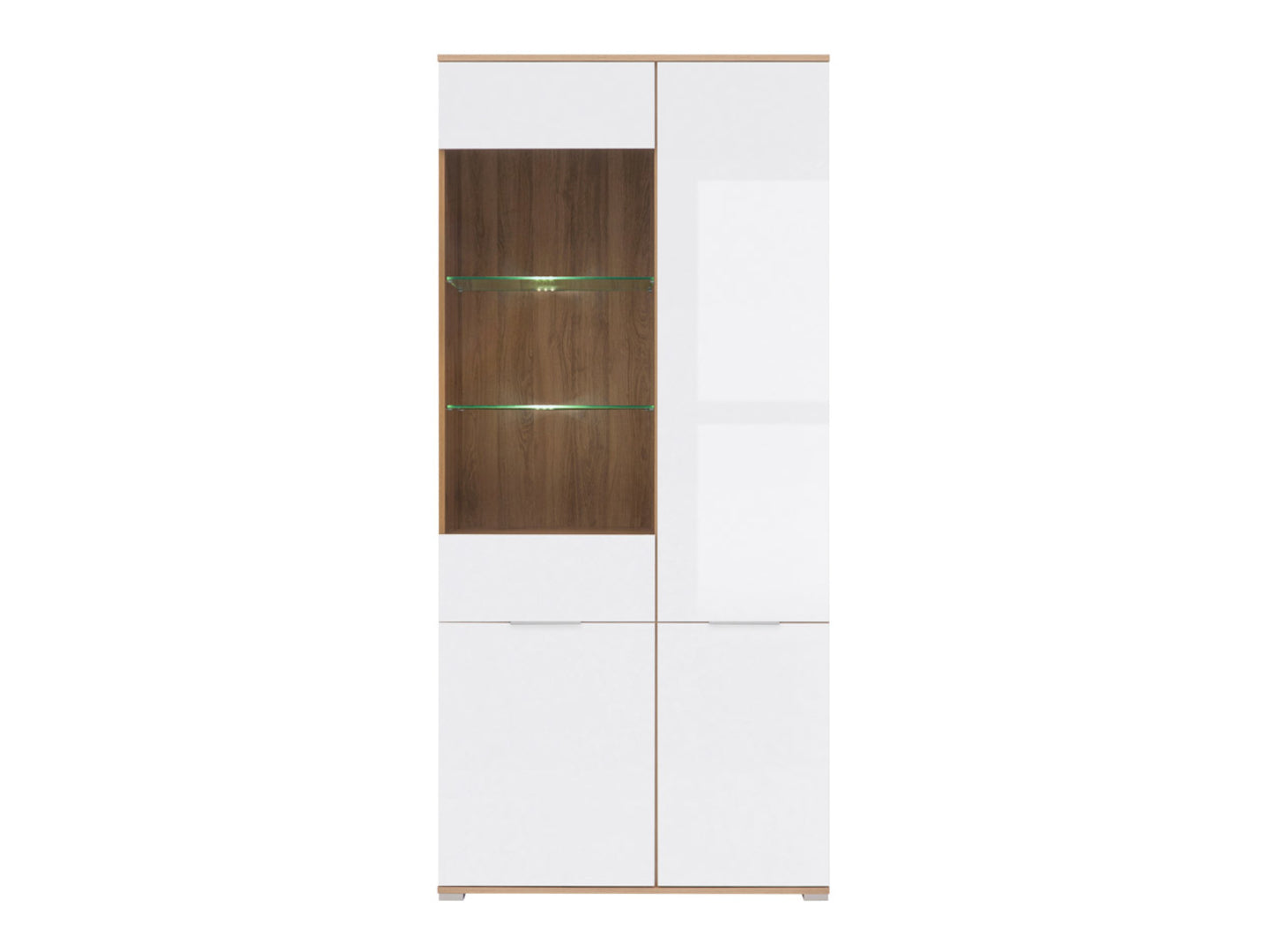 ZELE GLASS DOOR CABINET REG1W3D